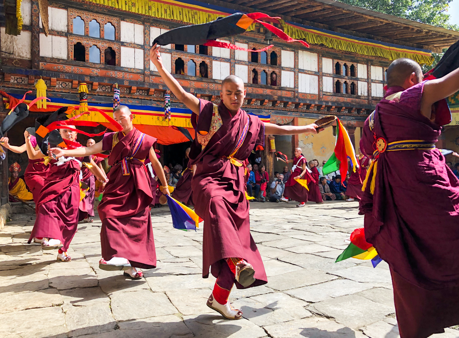 Beautiful landscapes in Bhutan